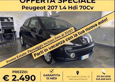 Peugeot 207 1.4 HDi 70CV