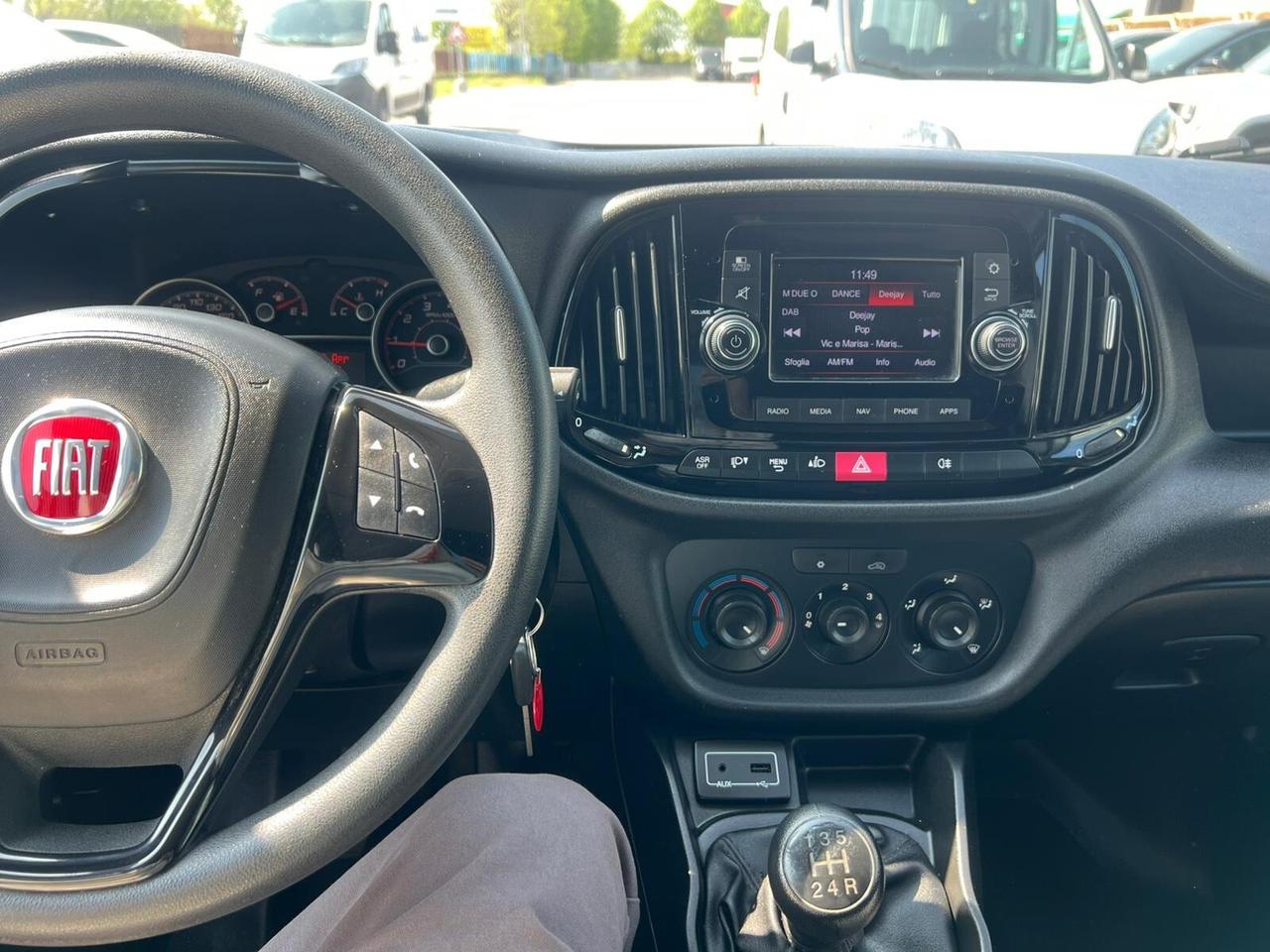 Fiat Doblo 1.3 MJT 3 POSTI PL-TN Cargo Maxi Lamierato SX