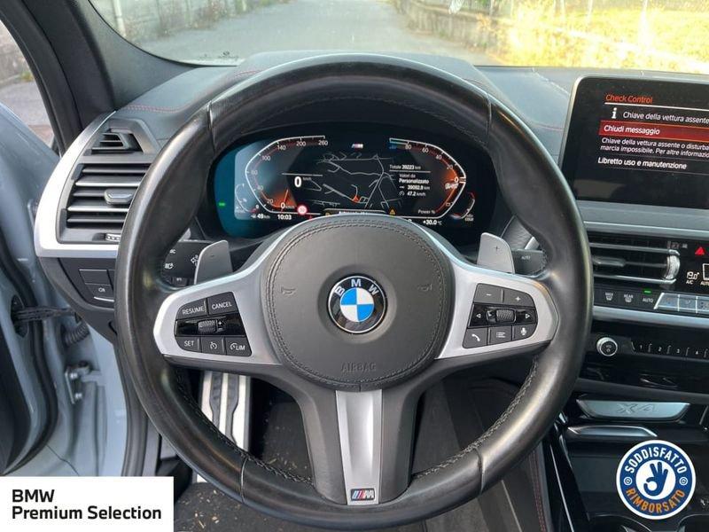 BMW X4 XDRIVE20D MHEV 48V MSPORT AUTO