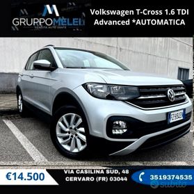 Volkswagen T-Cross 1.6 TDI Advanced *AUTOMATICA