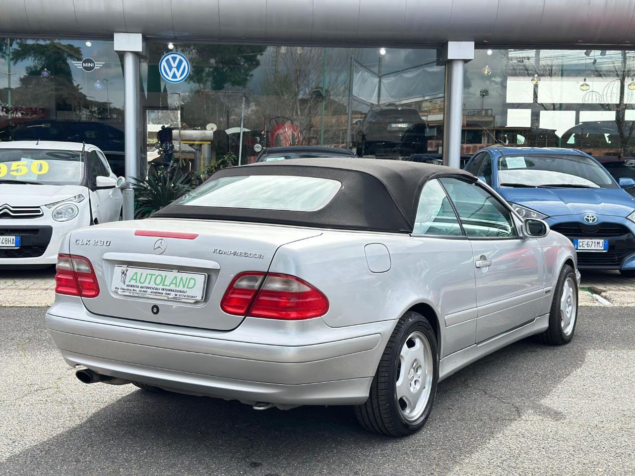 MERCEDES-BENZ CLK 230 Kompressor cat Cabrio Elegance*OttimeCondizioni