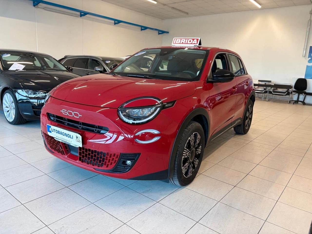 Fiat 600 POP BUSINESS Hybrid 145 CV DCT SPOTICAR ROSSA