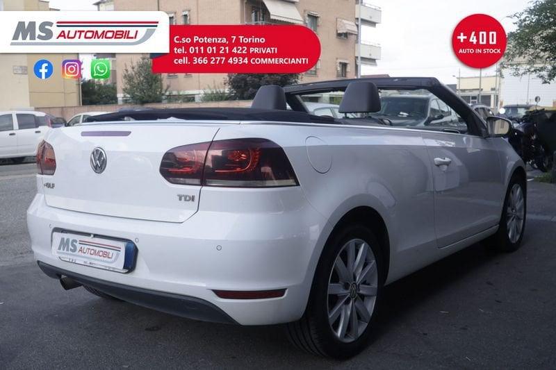 Volkswagen Golf Volkswagen Golf Cabriolet 1.6 TDI Unicoproprietario