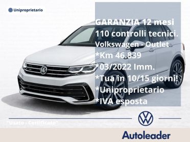 Volkswagen Tiguan 2.0 TDI 150 CV DSG R-Line SOLI 46km