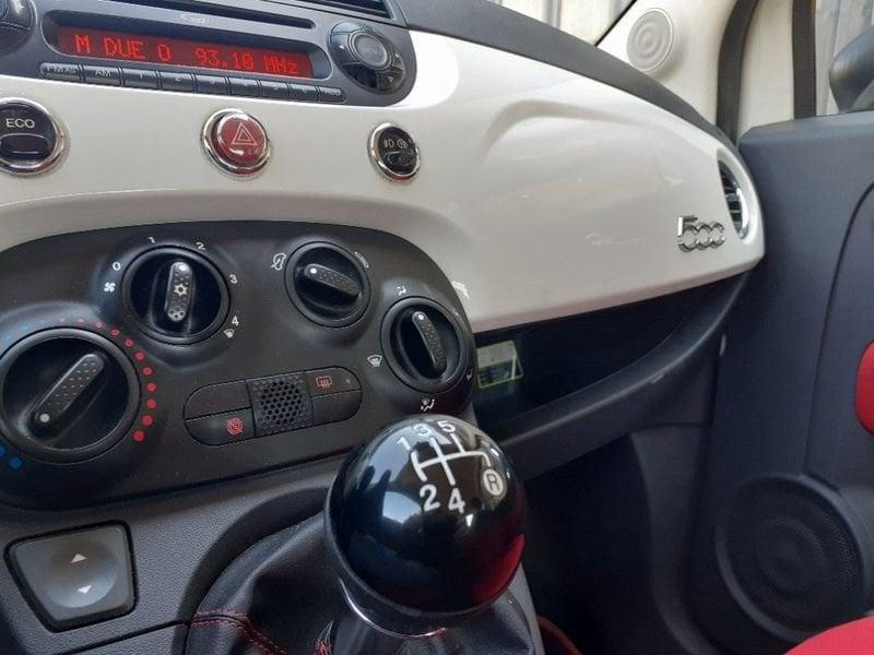 FIAT 500 0.9 TwinAir TurboSport KM CERTIFIC-GARANZIA-1°PROP