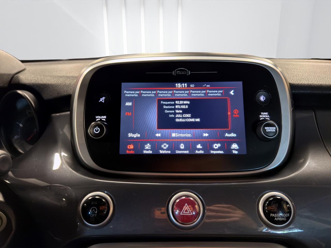 Fiat 500 X 500X 1.6 mjt Business 4x2 120cv my18