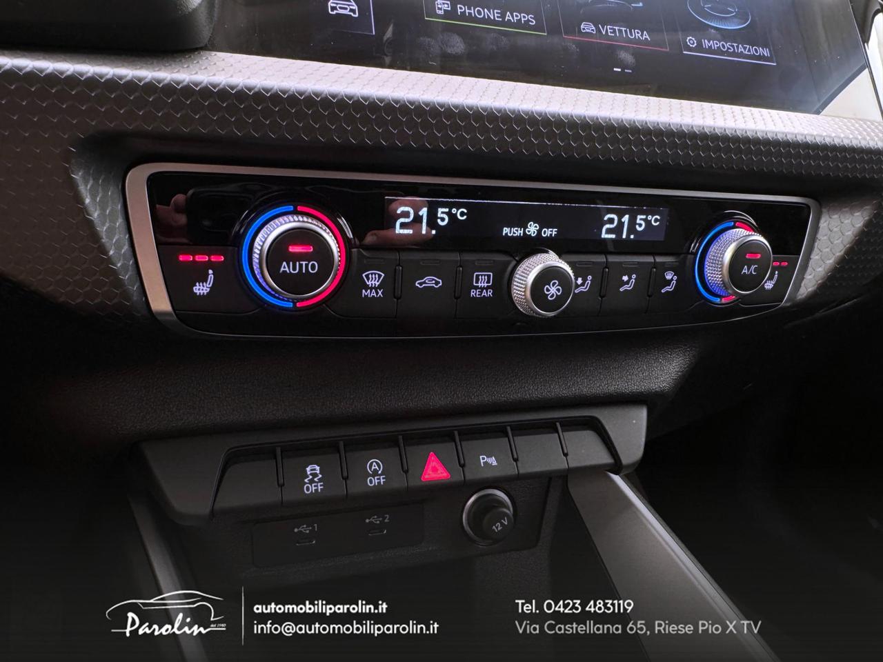 Audi A1 Sportback 25 1.0 tfsi Admired Advanced s-tronic