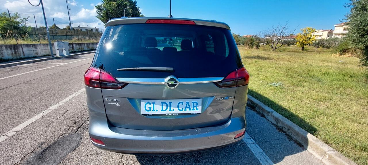 ZAFIRA 7 POSTI 1,6 METANO DI SERIE 150 CV TURBO, INNOVATION TELEFONO LEGA SENSORI FULL FULL