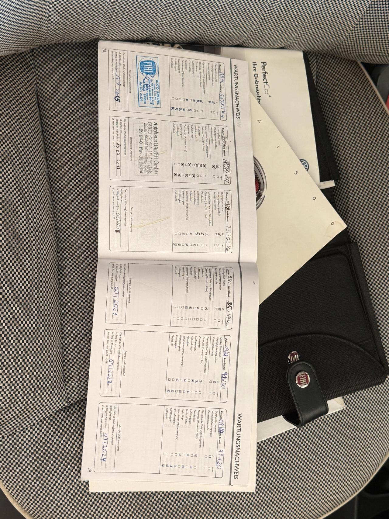 Fiat 500 1.2 Lounge Bianco perla