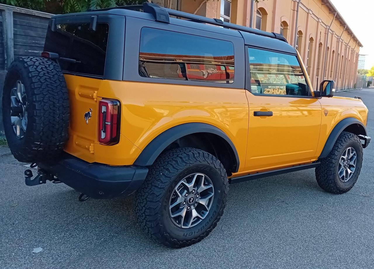 Ford Bronco Badlands 300cv possibilità noleggio no scoring