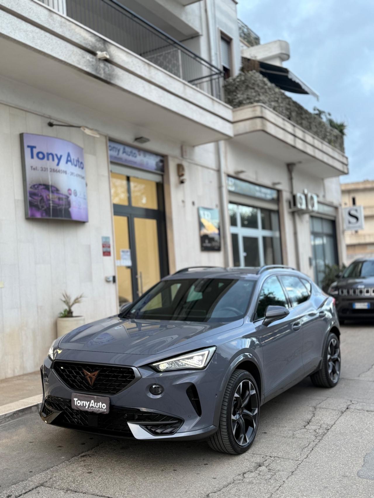 Cupra Formentor 2.0 TDI 4drive 150cv dsg LUCI SOFFUSE,TELECAMERA,NAVI,APPLE CARPLAY,FULL LED,INTERNI PARZ. IN PELLE