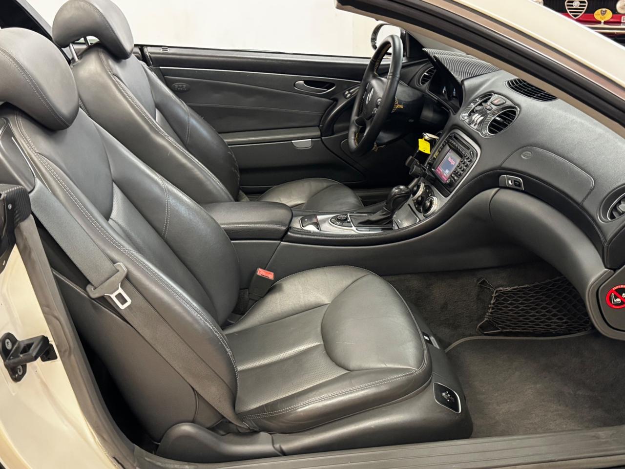 Mercedes-benz SL 500 350 Cabrio-Bianco Perla- Pack AMG-18”-Unica