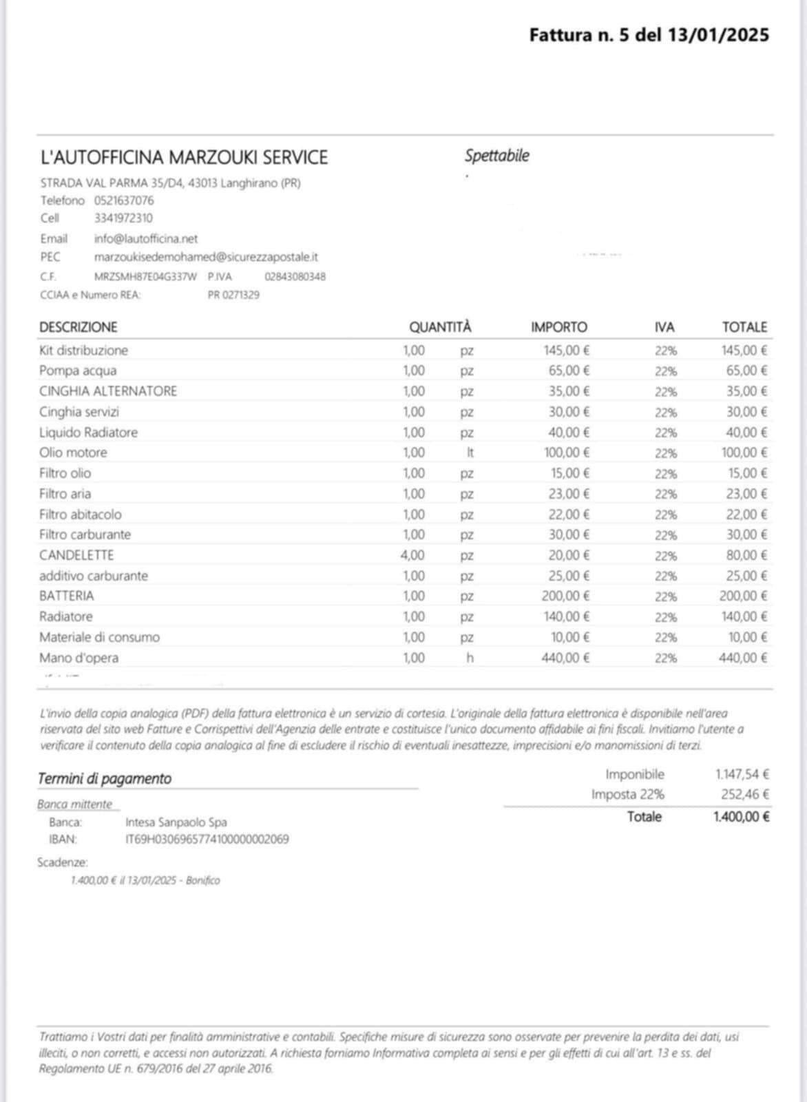 Toyota RAV 4 RAV4 2.0 Tdi D-4D cat 5 porte