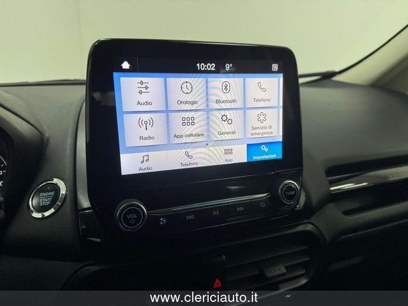 Ford EcoSport 1.0 EcoBoost 100 CV ST-Line Black Edition