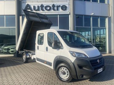 FIAT Ducato 35 2.3 MJT 180CV XL-H1 -Doppia cabina Maxi Cassone Ribaltabile trilaterale