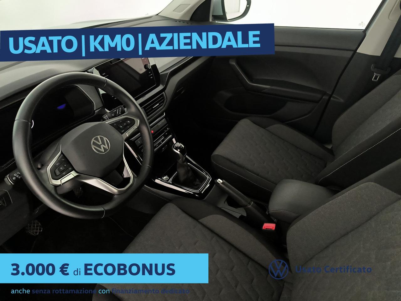 Volkswagen T-Cross 1.0 tsi life 95cv