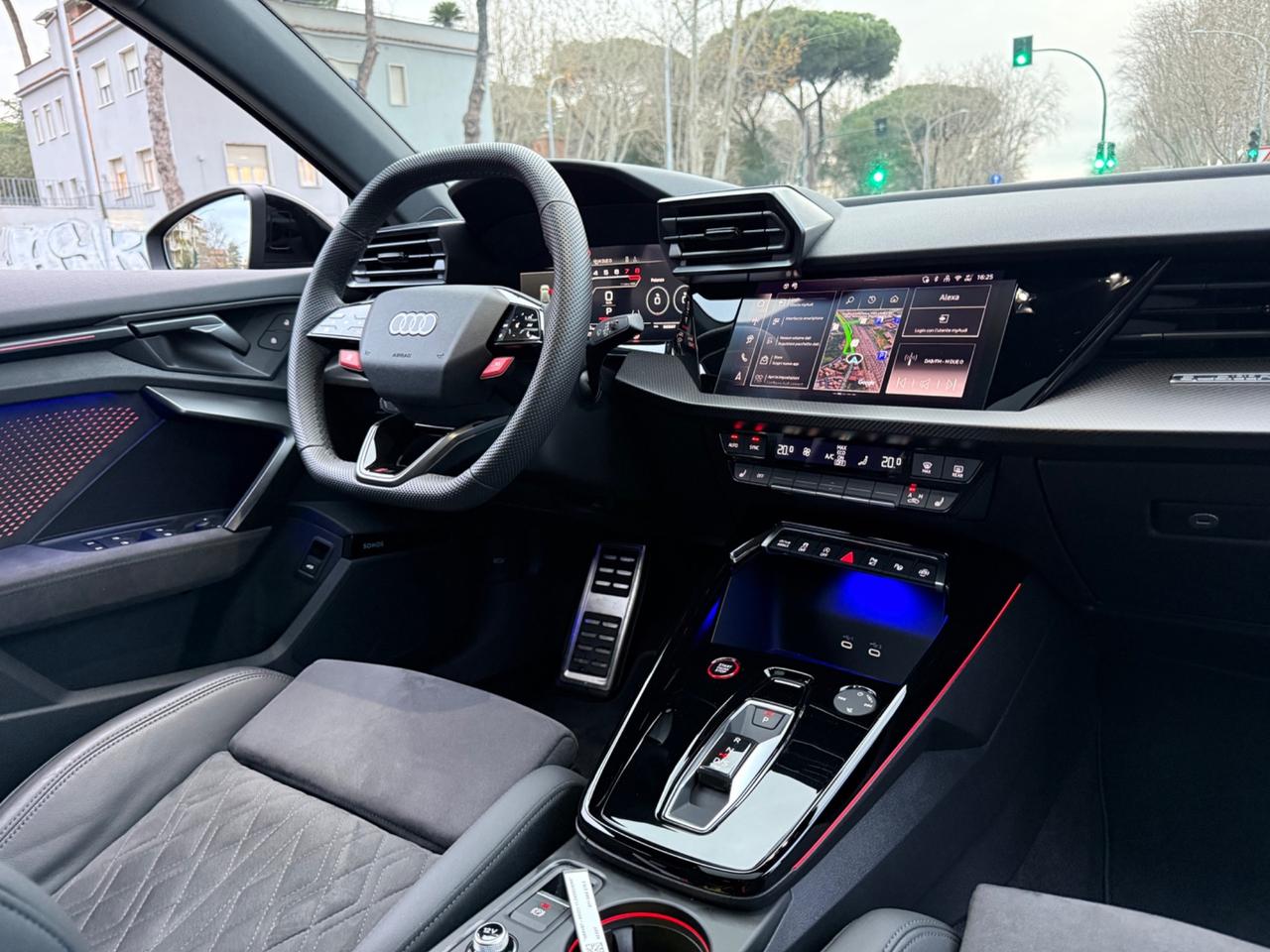 Audi A3 RS 3 SPB Tetto Panoramico Navi Virtual Pelle