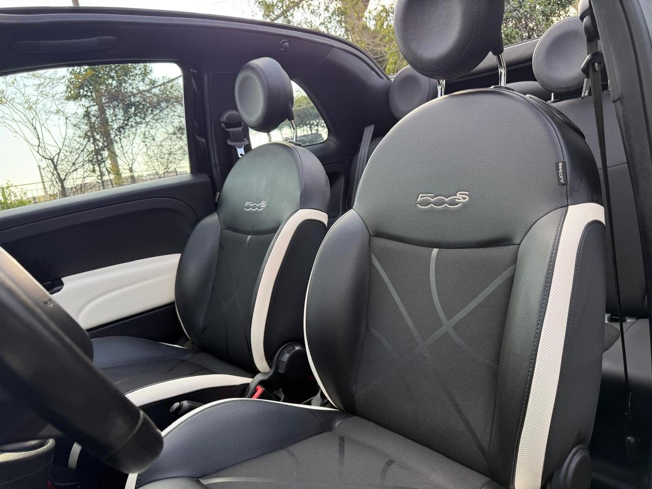 Fiat 500 1.2 Cabrio Sport pelle Navi C manuale