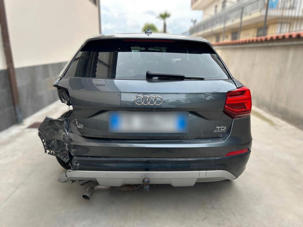 Audi Q2 2.0 TDI 150CV Quattro S-Tronic S-Line - 2017 Incidentata
