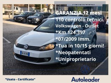 Volkswagen Golf 2.0 TDI 110CV 5p. Highline UNIPROPRIETARIO