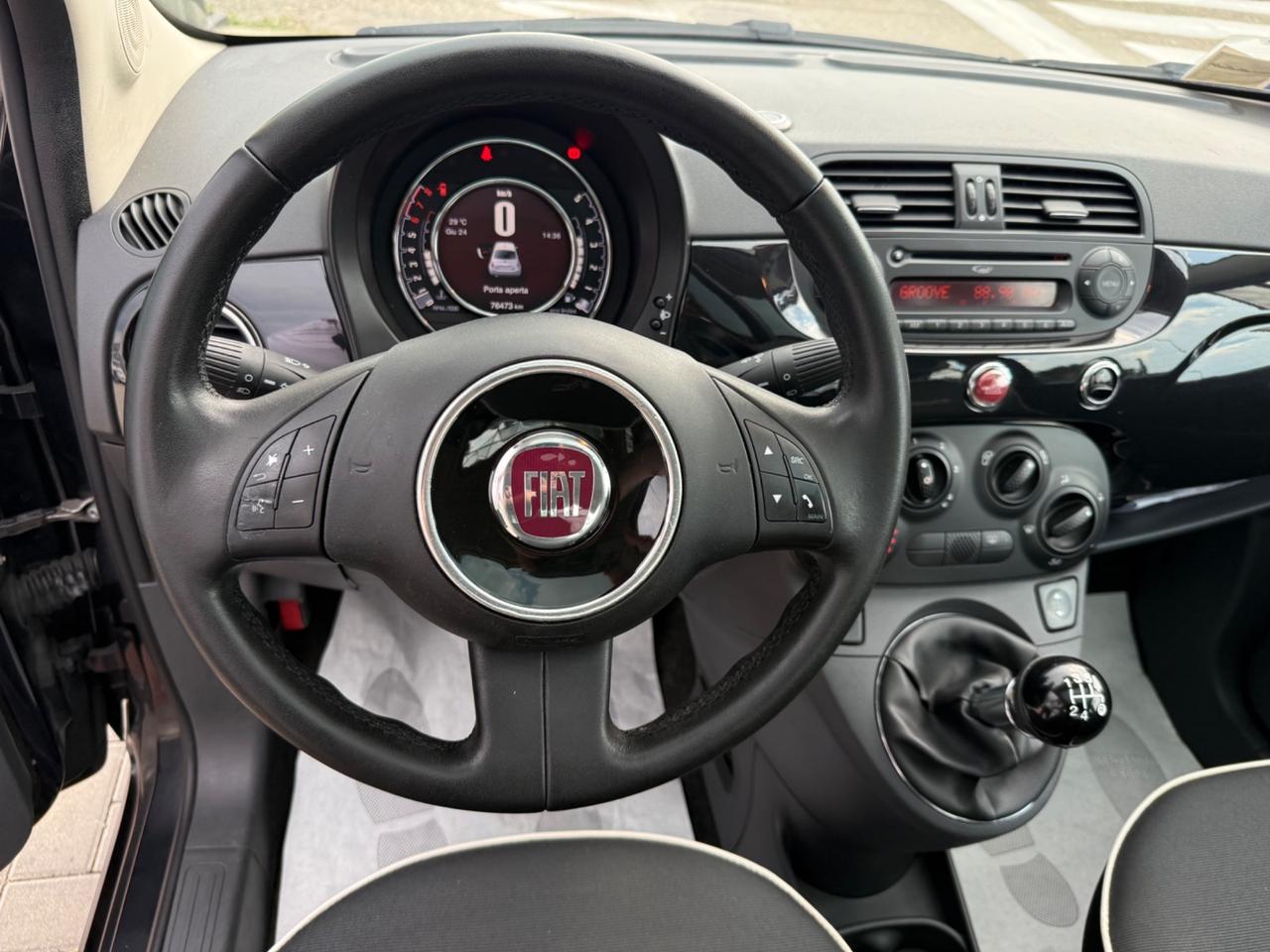 Fiat 500 1.2 GQ TETTO .EURO6 .NEOPATENTATI