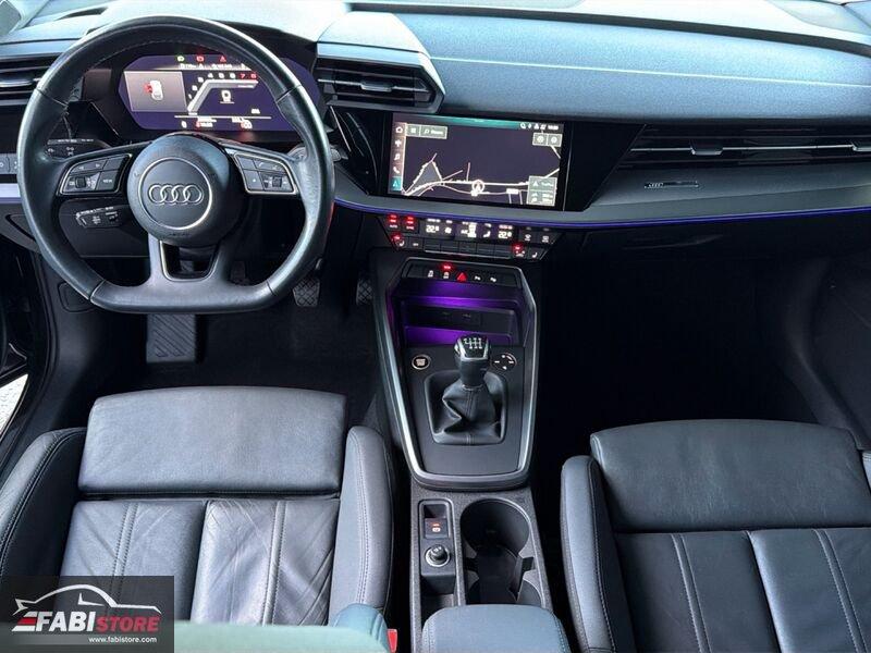 Audi A3 A3 SPB 35 TFSI 150 Cv S-Line int ext - Gusci pelle, LED, Camera, Portellone ecc