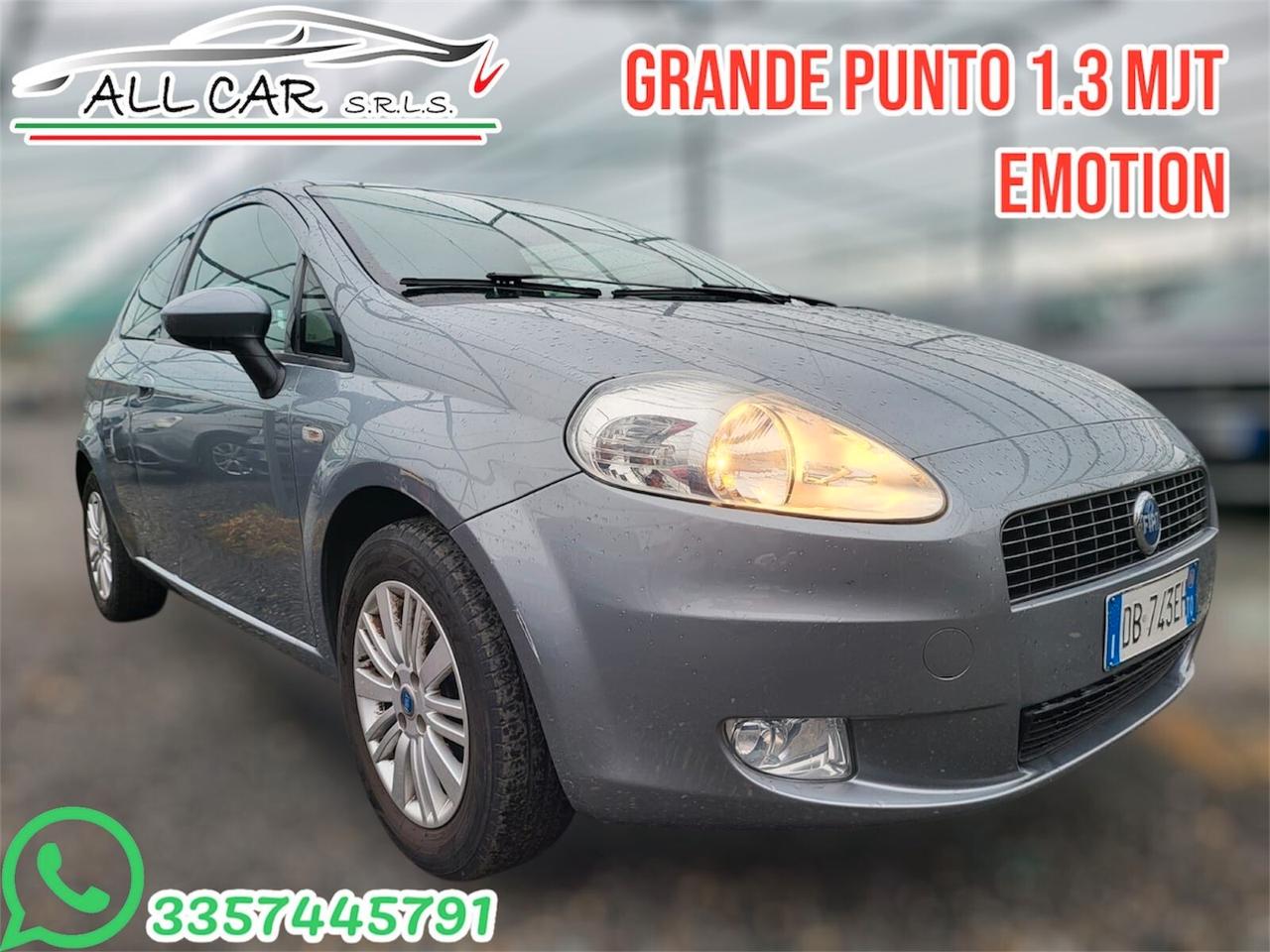 Fiat Grande Punto 1.3 MJT 90 CV 3 porte Emotion