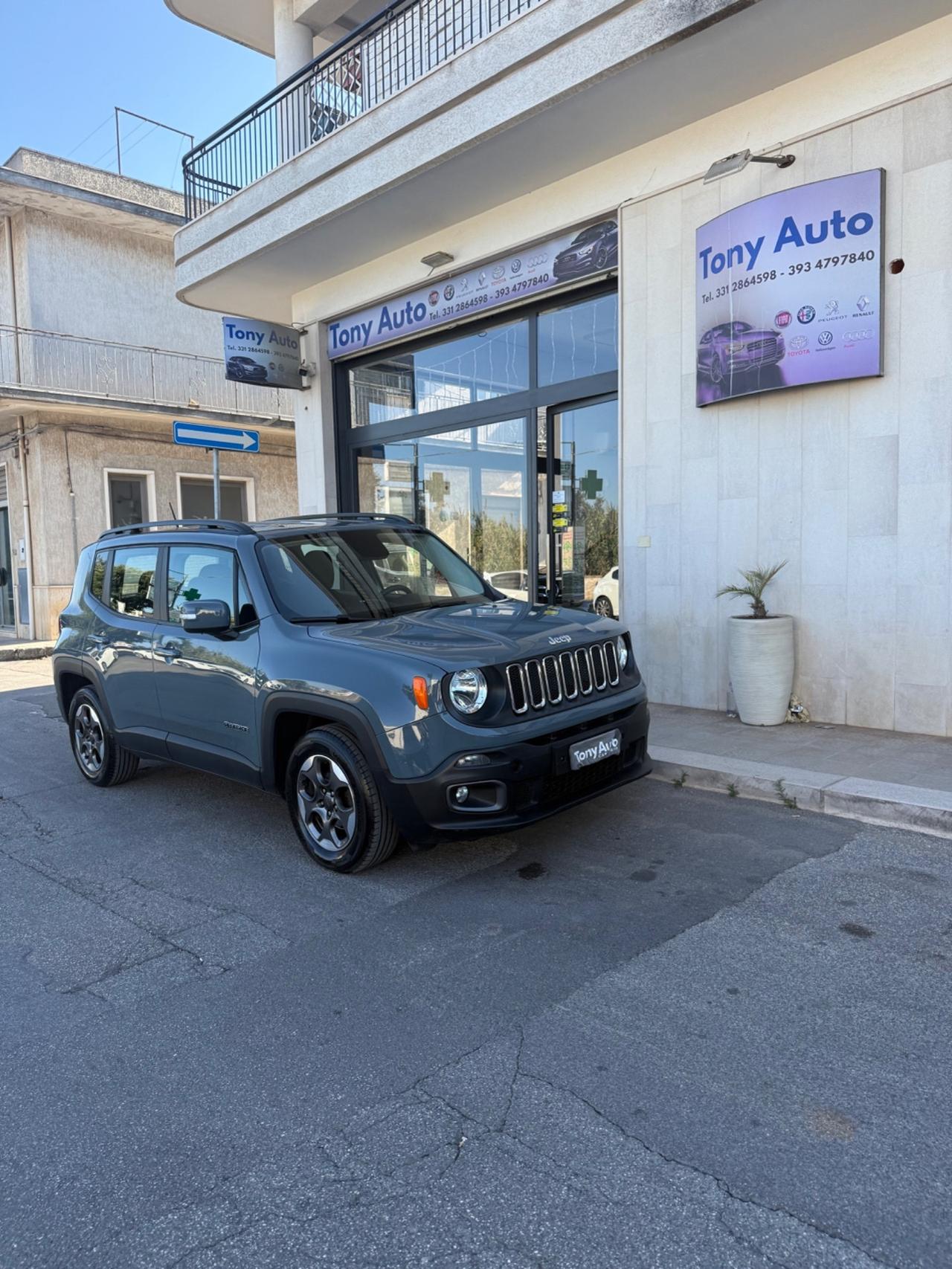 Jeep Renegade 1.6 mjt Longitude 120cv NAVIGATORE,ANDROID AUTO,KM CERTIFICATI,UNICO PROPRIETARIO