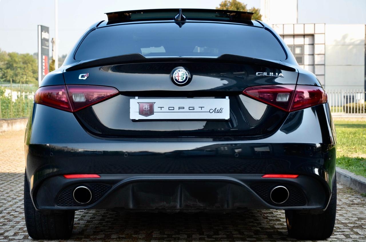 ALFA ROMEO GIULIA 2.2 TD VELOCE Q4 210cv AWD AUTO, UFF ITALIANA, TETTO, EURO 6B, NAVI, RETROCAMERA, 19", PERMUTE