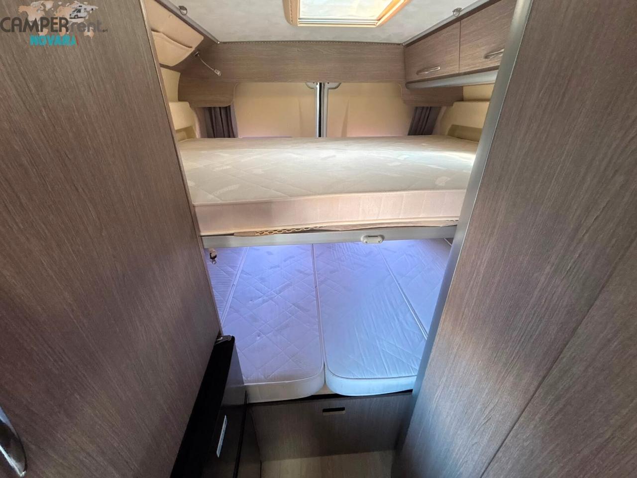 CHALLENGER VANY V 114 MAX EXCLUSIVE - Furgonato con doppio letto matrimoniale in coda