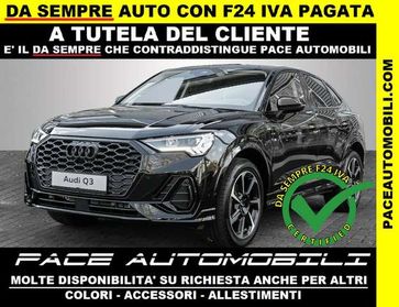 Audi Q3 35 SPB SPORTBACK BLACK PACK S LINE S-LINE SLINE