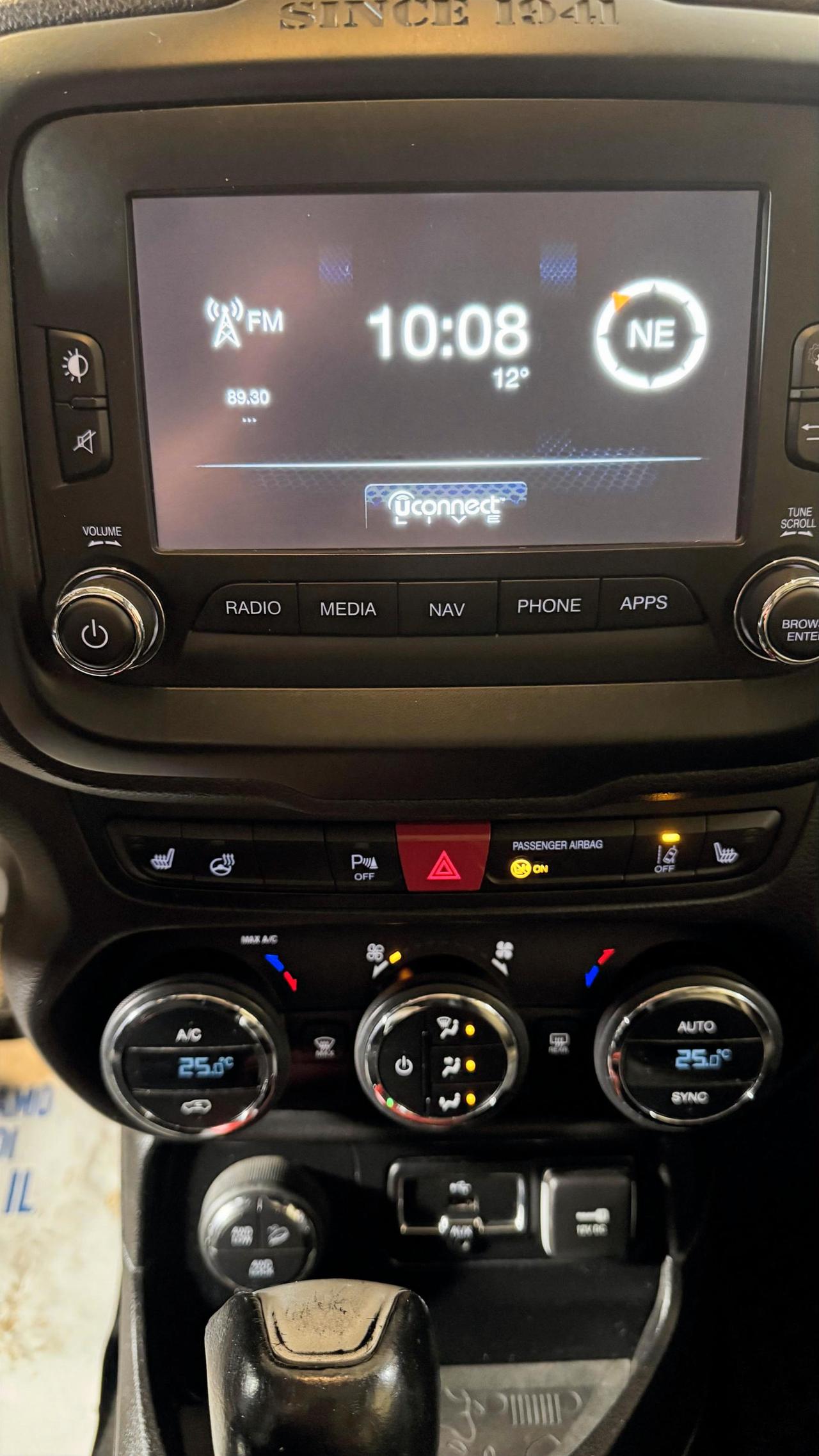 Jeep Renegade 2.0 mjt Trailhawk 4wd 170cv auto Gancio Traino