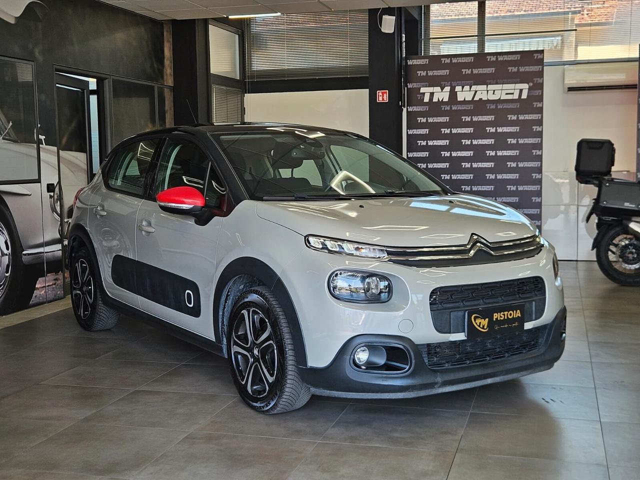 Citroen C3 1.6 bluehdi Shine s - NEOPATENTATI - TETTO PANORAMICO