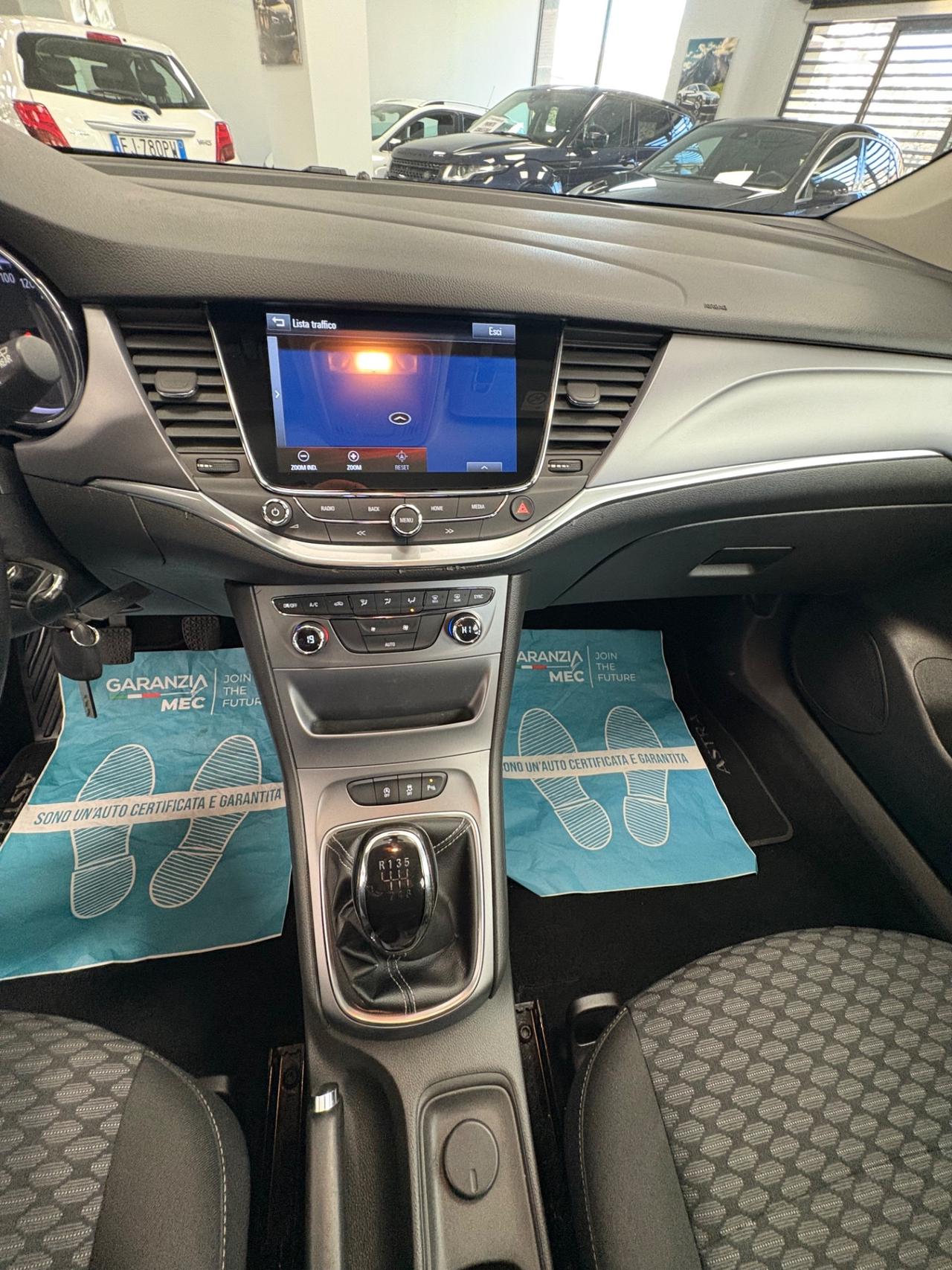 Opel Astra 1.6 CDTi 110CV E6B anno2017 neopatentati