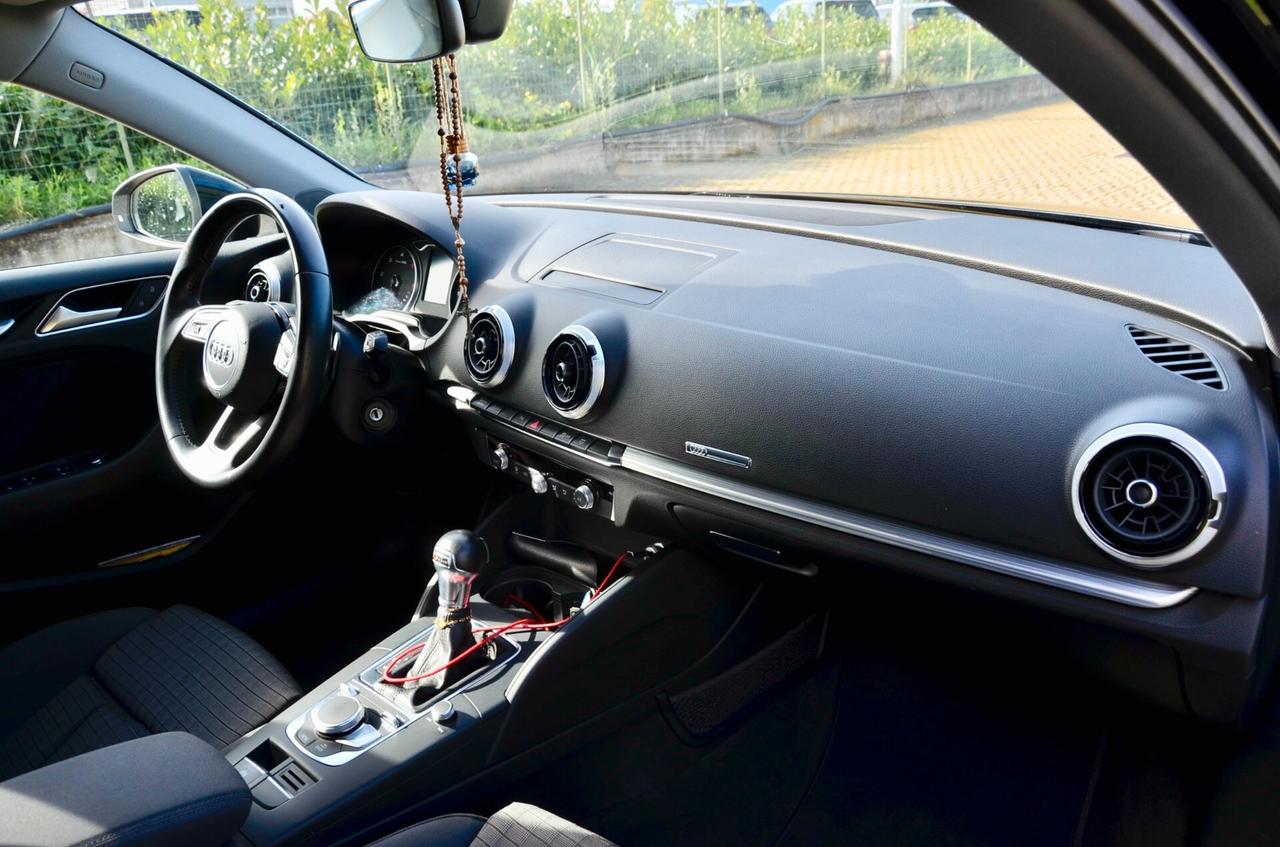 AUDI A3 SPB 1.6 TDI S-LINE EDITION 116cv S-TRONIC, SERVICE UFF AUDI, UFF ITALIANA, EURO 6B, FARI XENO, NAVI, PERMUTE