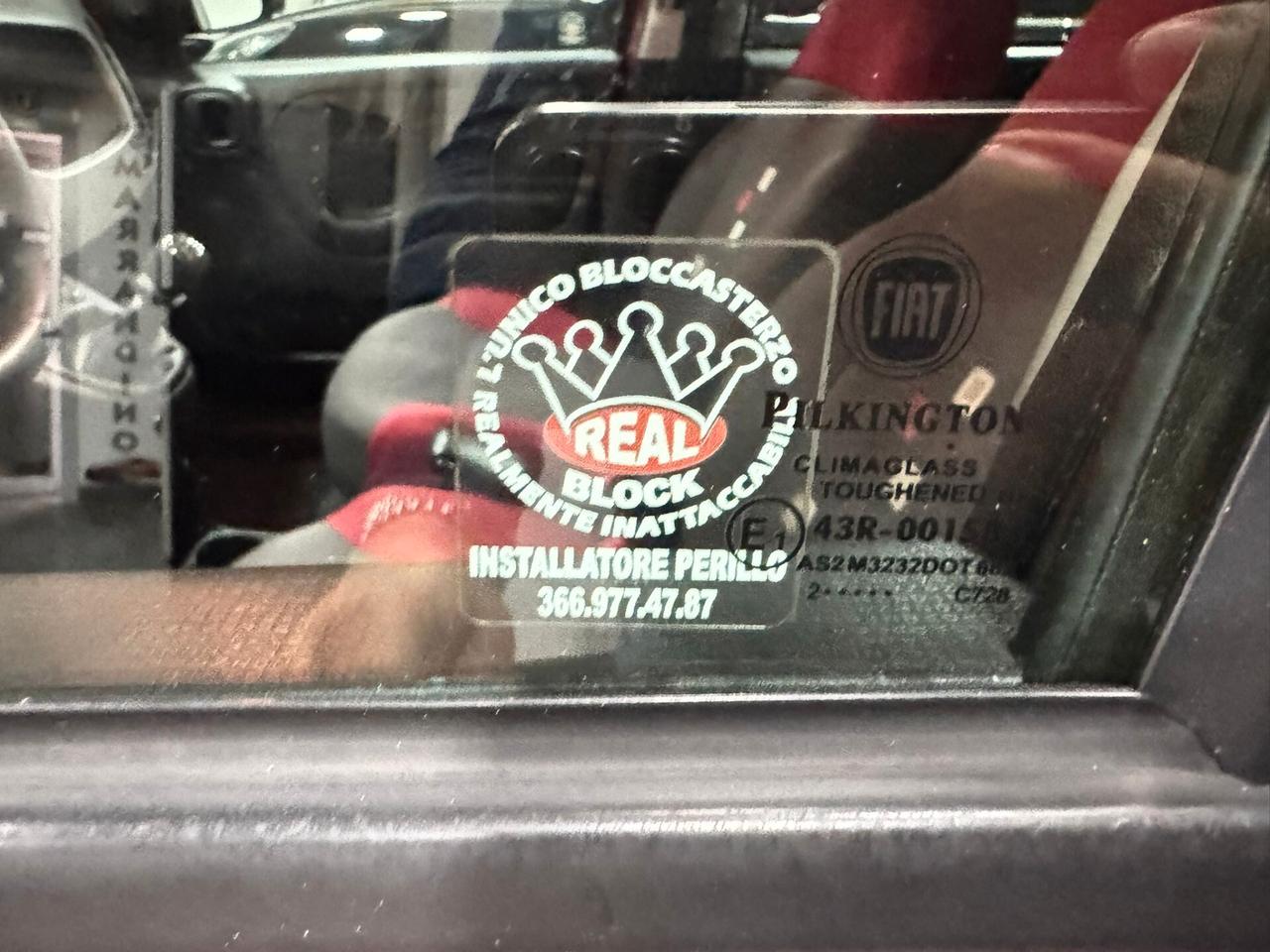 Fiat Panda 0.9 TwinAir Turbo Natural Power Easy Antifurto Block shaft