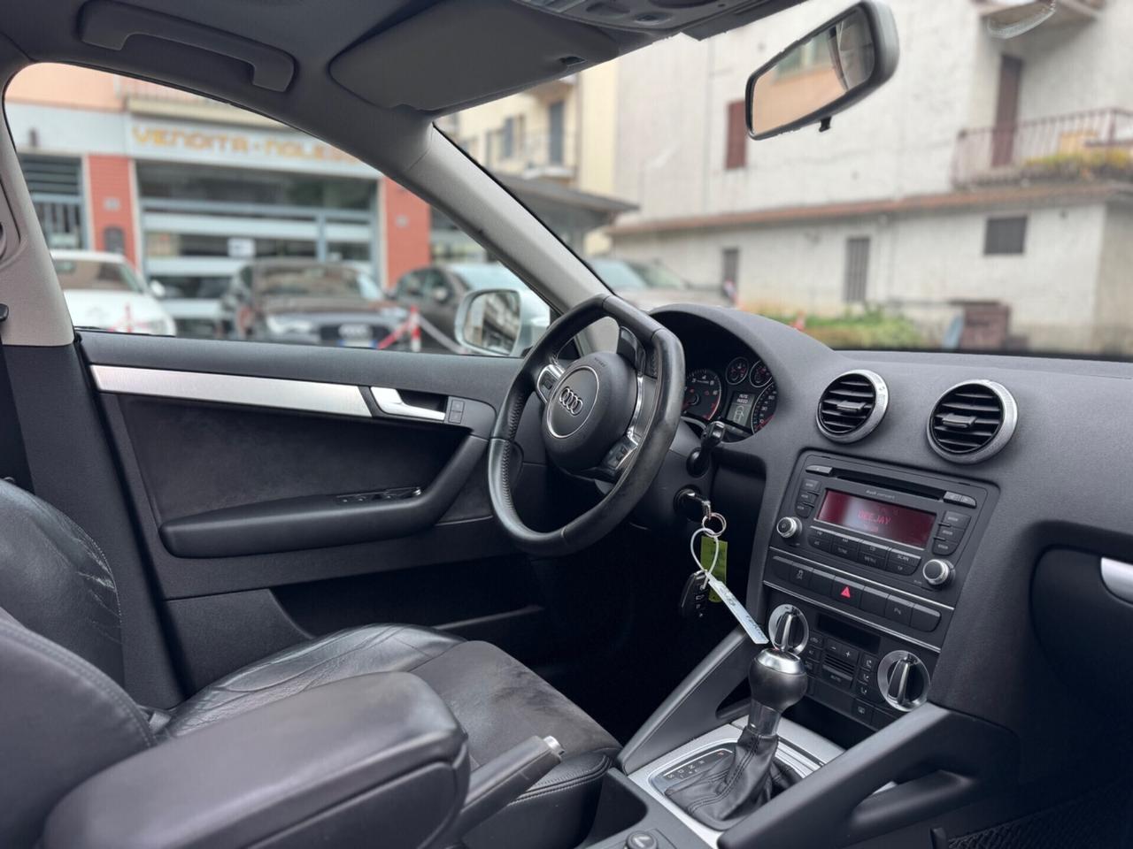 Audi A3 SPB 2.0 16V TFSI quattro S tronic S-line - CON TETTO APRIBILE - FULL OPTIONAL