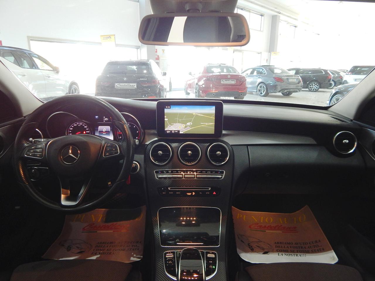 Mercedes-Benz C 220 d Premium AMG Aut. TETTO-NAVI-PELLE-PARK-XENON-LED