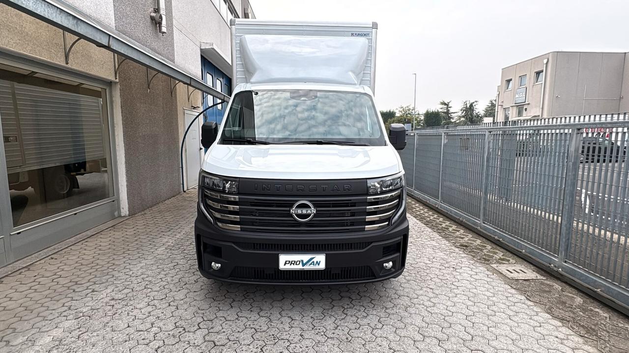 FURGONATURA 8 BANCALI CON SPONDA SU NISSAN INTERSTAR L3 GEMELLATO 150 CV
