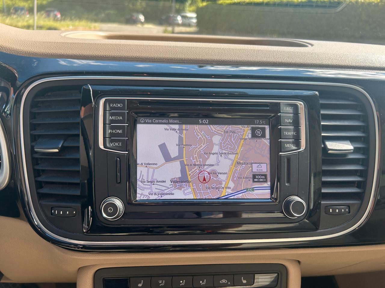 Volkswagen Maggiolino 1.2 pelle-navi-led