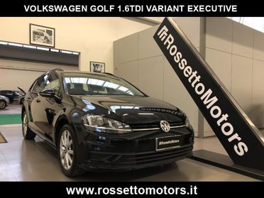 VOLKSWAGEN Golf Variant 1.6TDI Exe - NEOPATENTATI