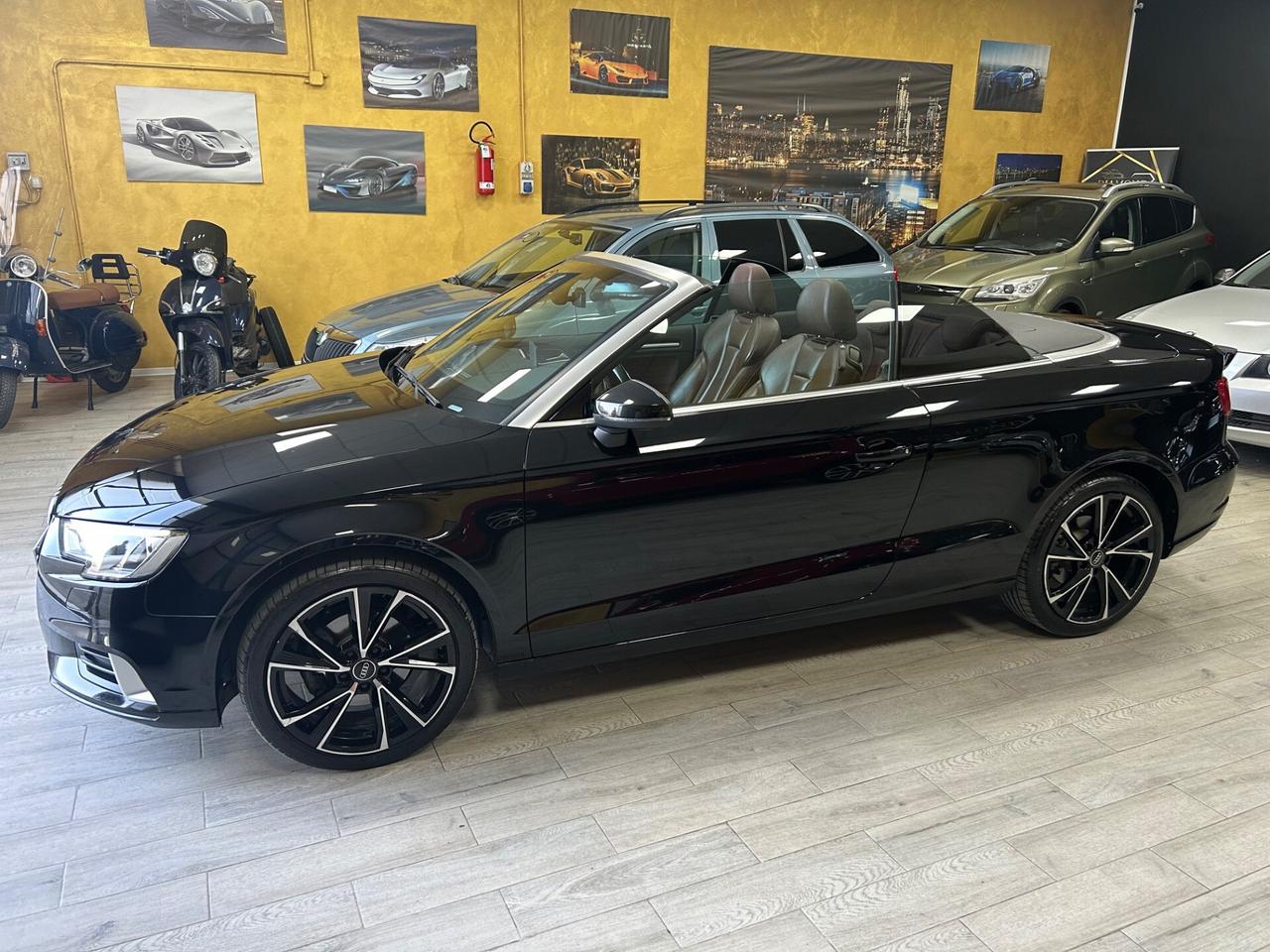 AUDI A3 CABRIO 1.6 Tdi 110 cv “NAVI/PELLE/18”-2016