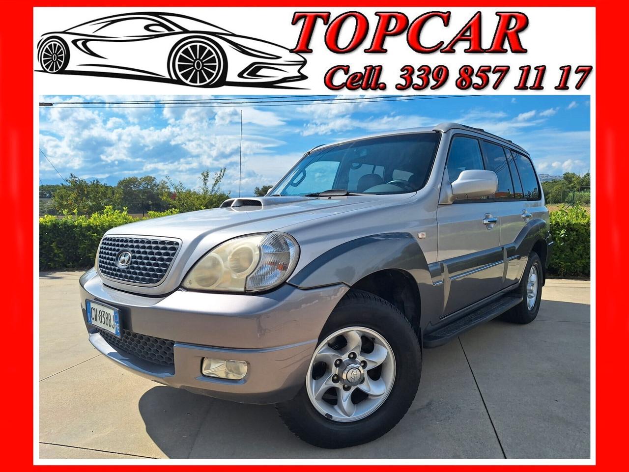 Hyundai Terracan 2.9 D. Gancio traino