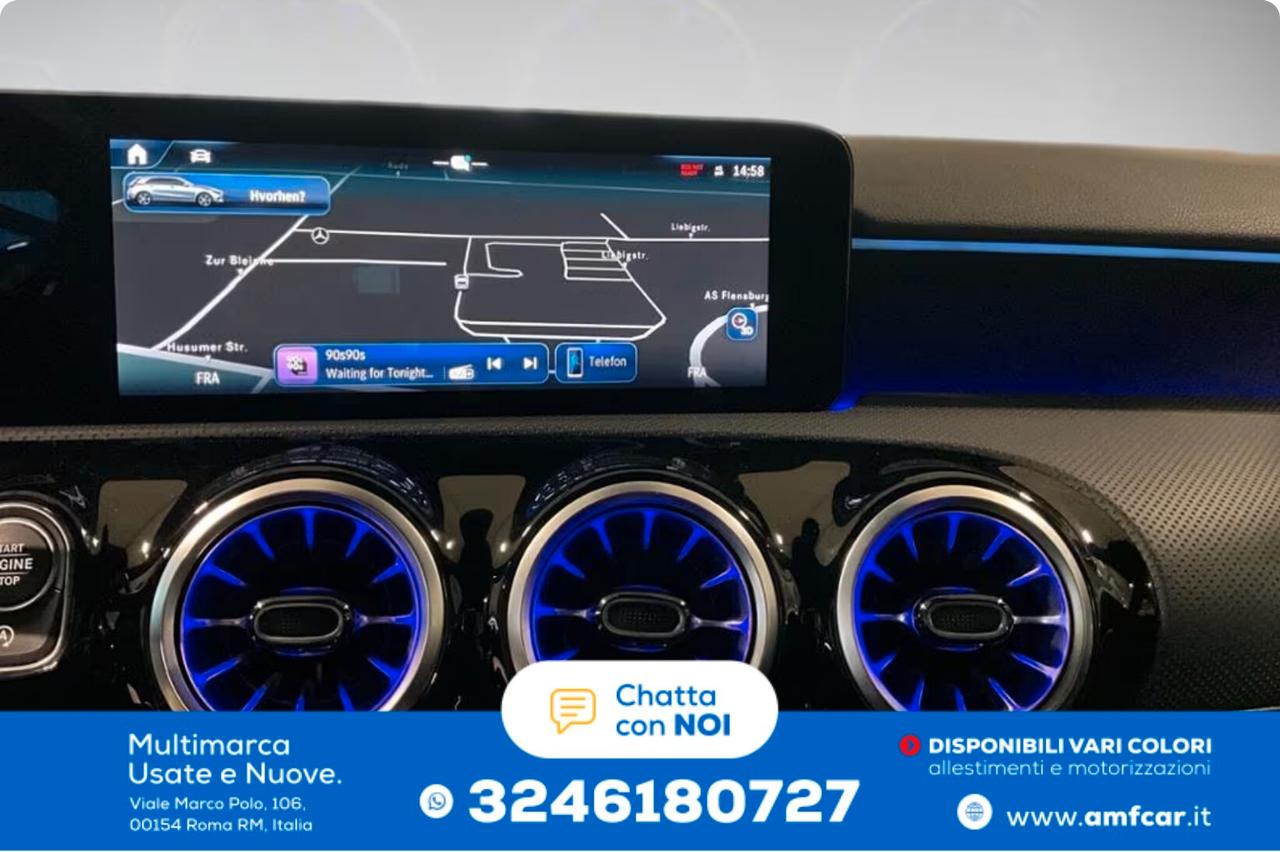 Mercedes-Benz A 200Benzina AMG Premium Advanced, fari a LED e sensori di parcheggio