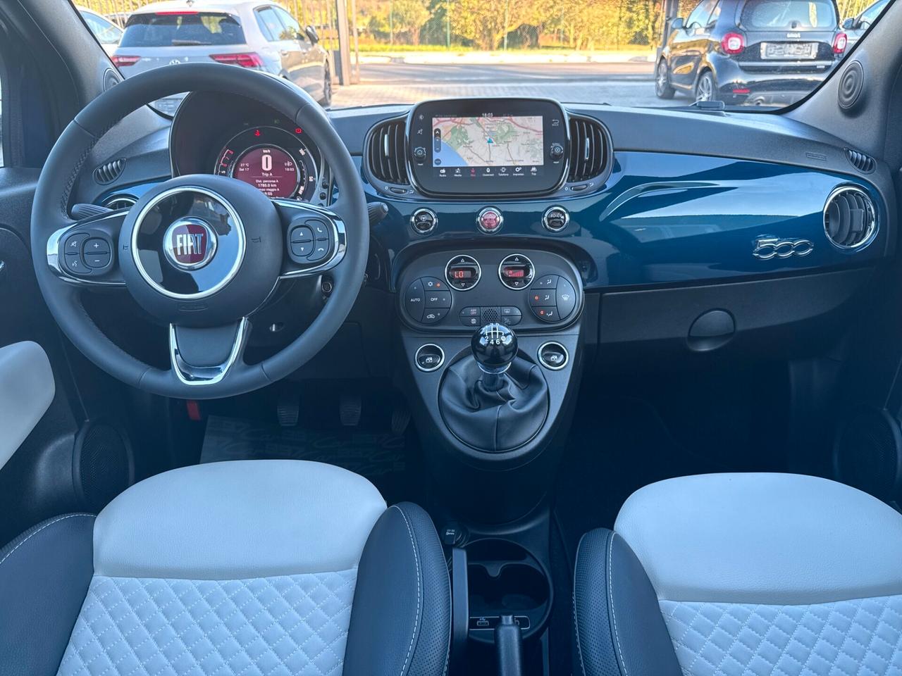 Fiat 500 1.0 Hybrid Dolcevita FULL OPTIONAL TETTO FENDI UNI PRO TAGLIANDATA