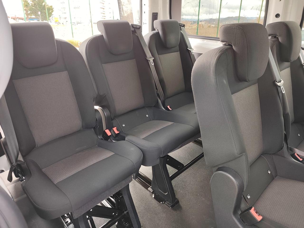 Ford Transit Custom 320 2.0 EcoBlue 130 L1 - H2, 9 Posti, Km Cert. Distribuzione OK! NAVI!