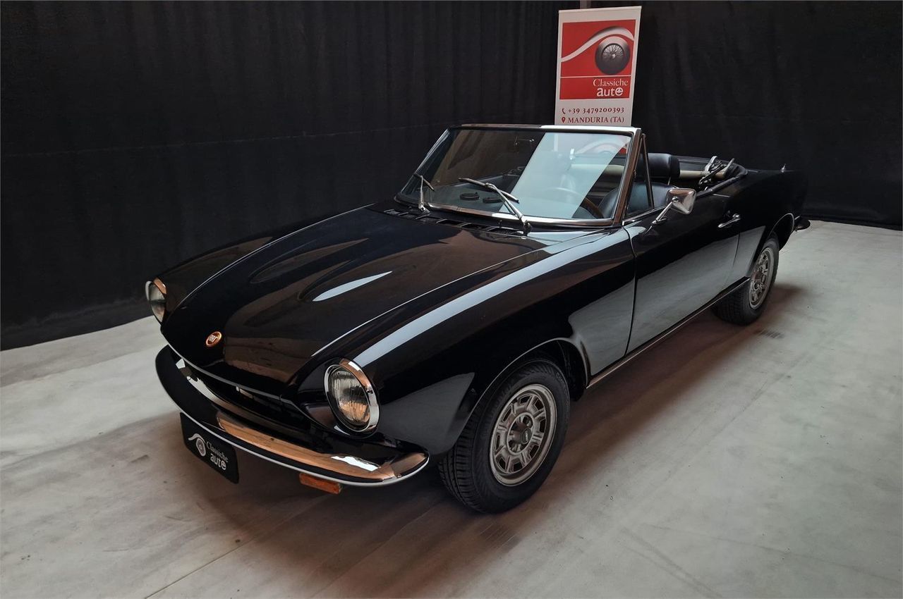 Fiat 124 Sport Spider 1.8cc anno 1976 certificata ASI con C.R.S.