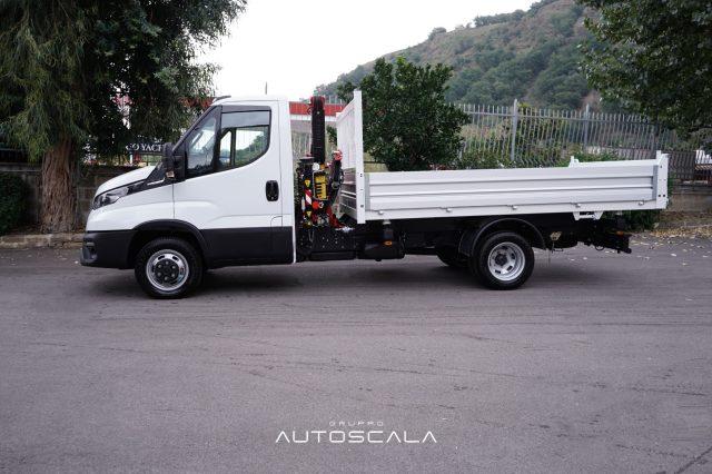IVECO Daily 35 C18 C.Autom. Cassone Ribaltabile + GRU FASSI