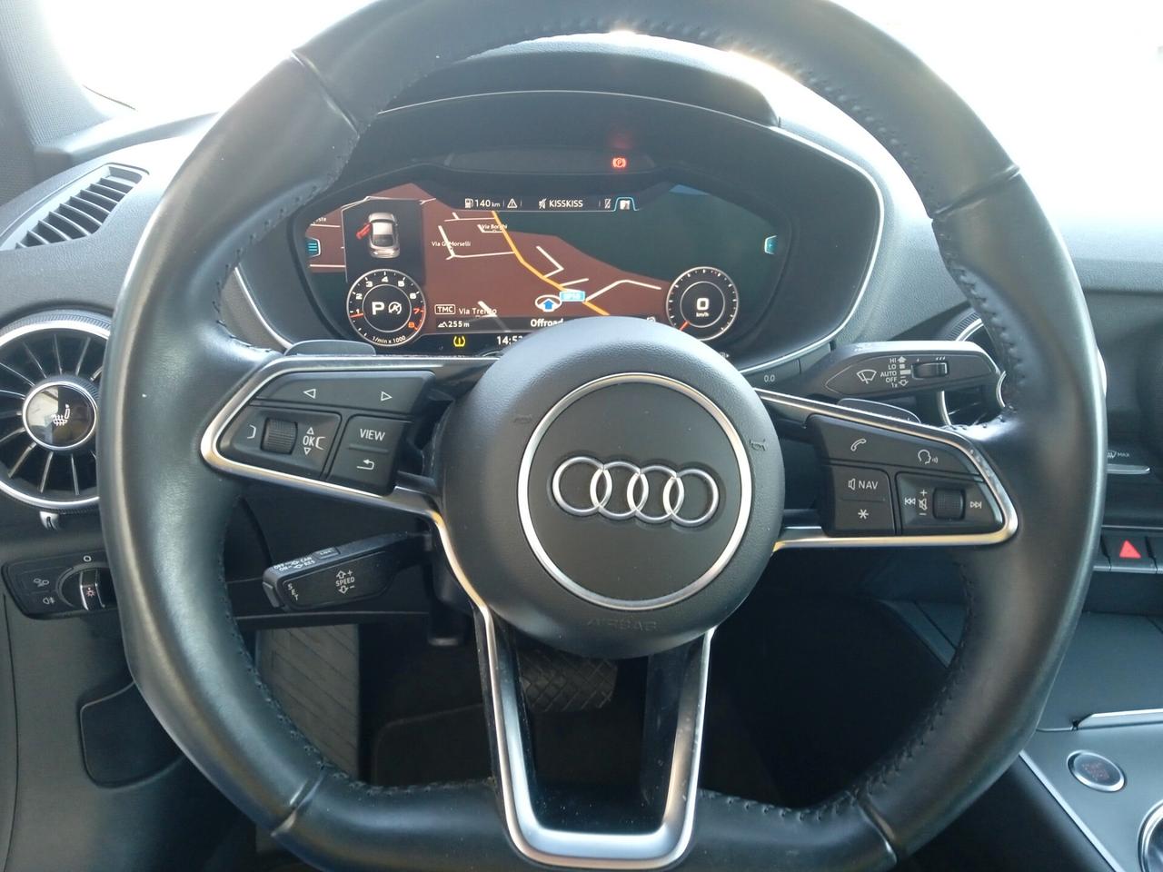 Audi TT DESIGN DSG LED NAVY SENS PARK CRUISE CONTROL SEDILI RISCALDATI PRONTA CONSEGNA