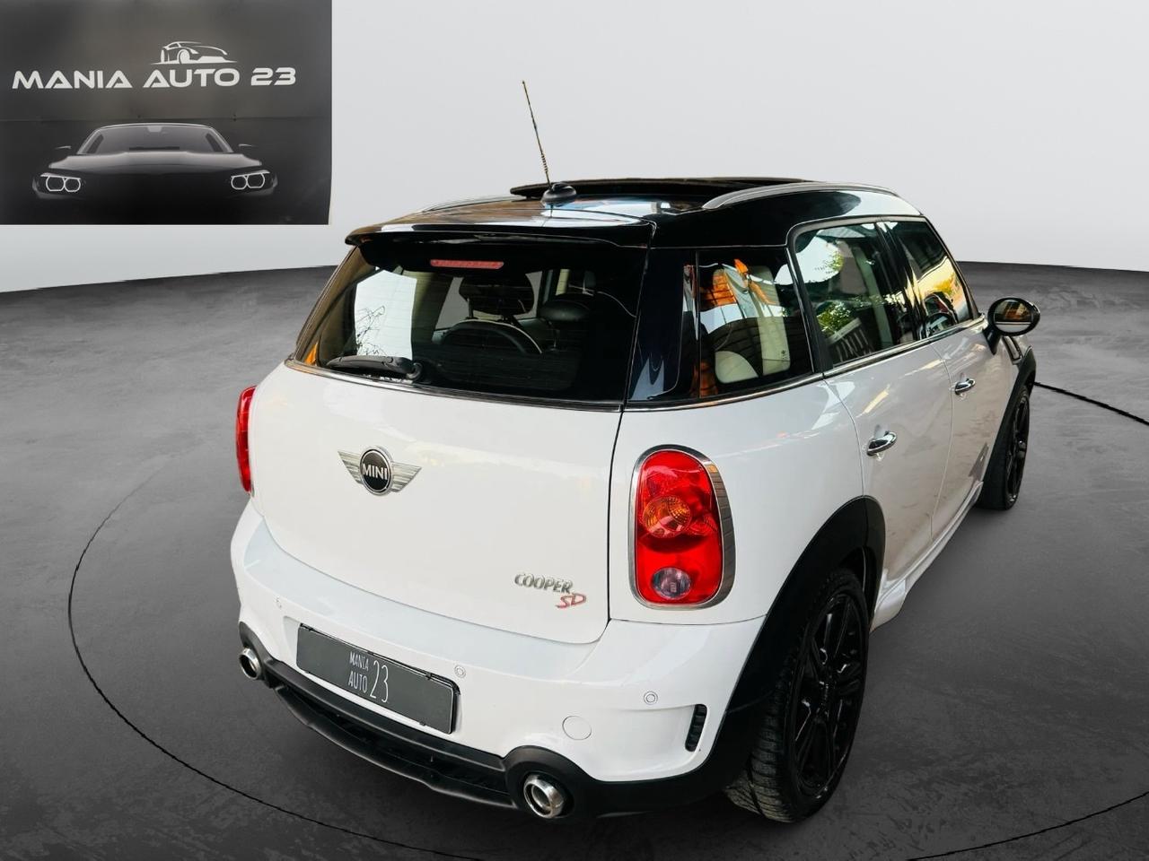 MINI COUNTRYMAN COOPER SD 143 CV*ALL4*NEOPATENTATI*TETTO*NAVI*AUTOMATICA*